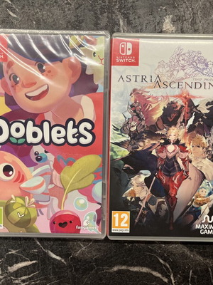 Nintendo Switch bundle with Ooblets sealed and Astria Ascending