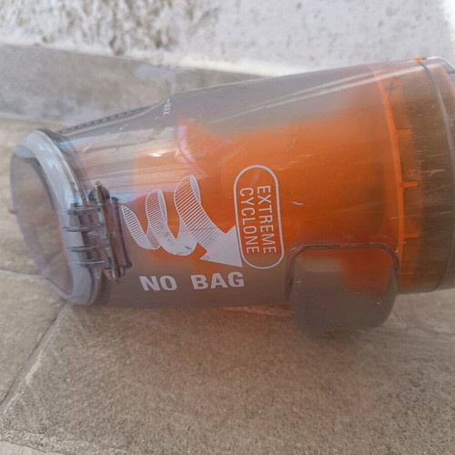 Rowenta Air Force Extreme collection bin with 2 filters used