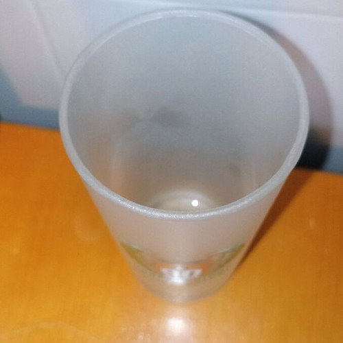 Vintage glass collectible water glass 90 years Panathinaikos like new