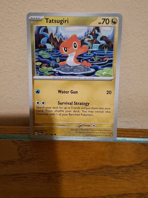 Pokemon Card Tatsugiri new