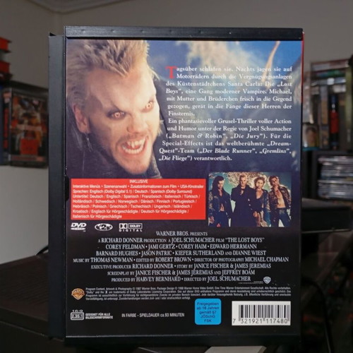The Lost Boys 1987 DVD like new with Greek subtitles