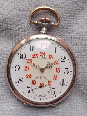 Часовник OMEGA (червено дванадесет)