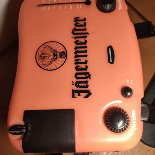 Jägermeister Cooler Radio Box new, vintage collectible