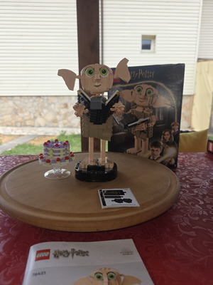 LEGO Harry Potter Character Sculptures 76421 Dobby the House Elf like new