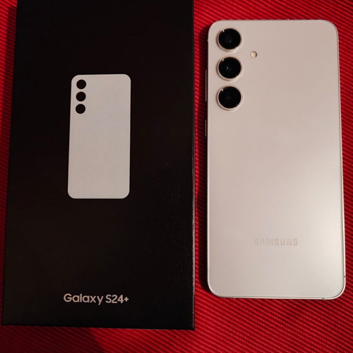 Samsung Galaxy S24 Plus 256GB 12GB Dual SIM smartphone like new, silver