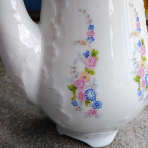 Cmielow porcelain collectible pitcher like new with gold details