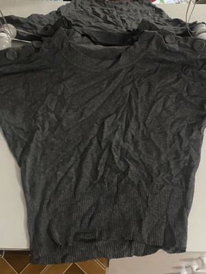 Grey blouse size M / 38 / 10