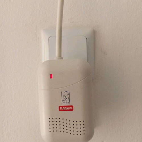 Playskool baby monitor used with sound