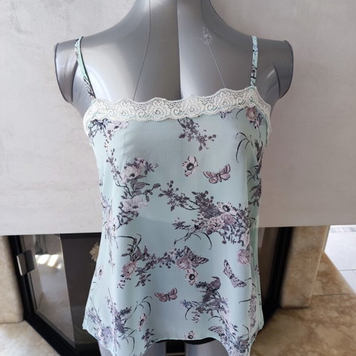 Cami top with transparency - One Size