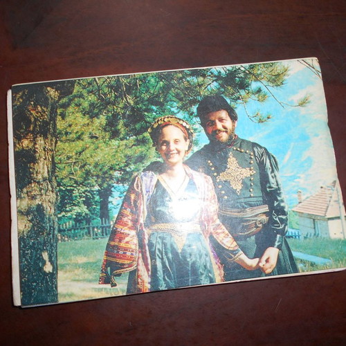 Metsoovo folklore wedding card block 10 cards used