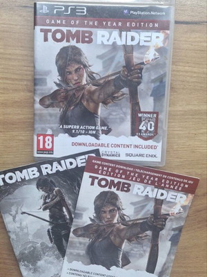 Tomb Raider game for PlayStation 3 like new, action adventure