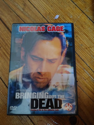 Bringing Out The Dead DVD used with English subtitles