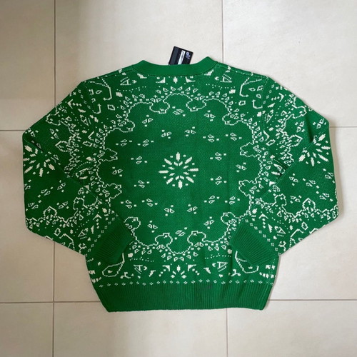 Review bandana knitted cardigan S new green