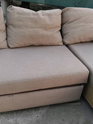 Ikea Friheten 302.430.35 Corner Sofa Bed used, beige