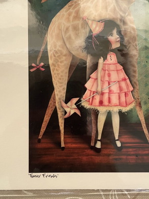 Jessica Grundy print, perfect for children's room frame