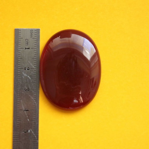 Cabochon Carnelian for jewelry making 30x40mm