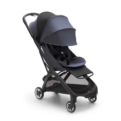 Bugaboo Butterfly Baby Stroller like new, dark blue, lightweight