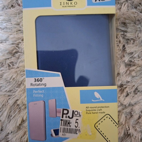 Samsung Galaxy A51 phone case new, blue