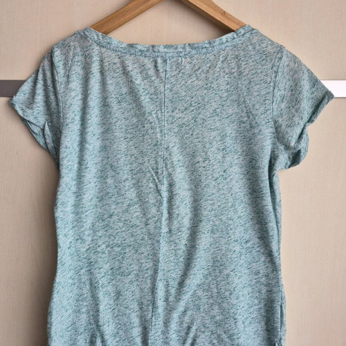 Bershka T-shirt in turquoise color like new, size M