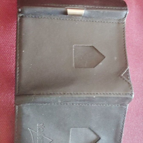 Wallets for cards like new, set of 2, black