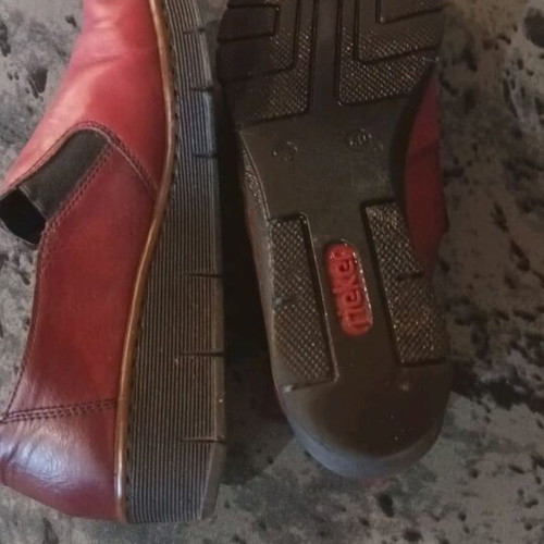 Rieker antistress anatomical leather shoes like new size 40