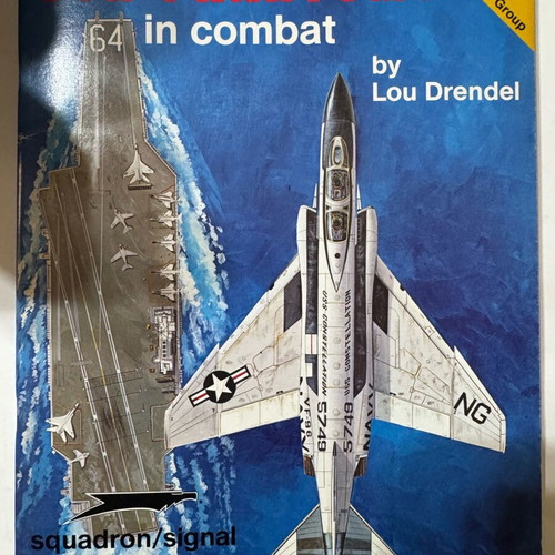 USN Phantoms in Combat book like new, English