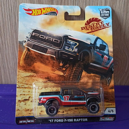 Hot Wheels 2019 Premium Car Culture Desert Rally '17 Ford F-150 Raptor new sealed