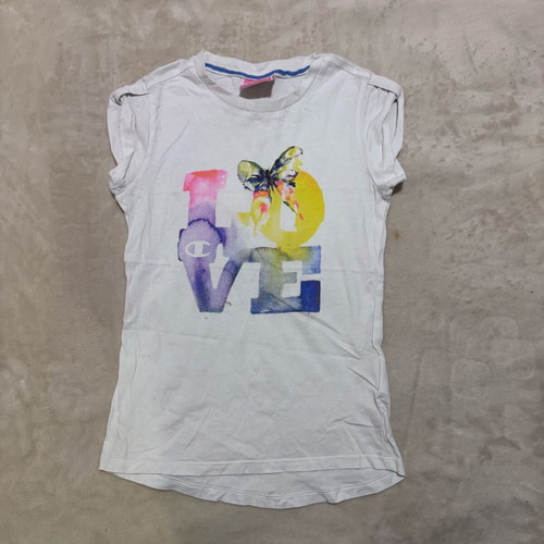Set of three girls t-shirts like new, sizes 134-140, Champion