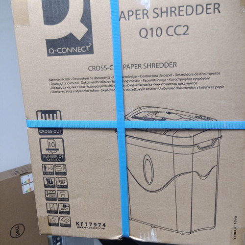 Q Connect paper shredder new, unused