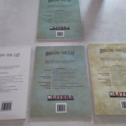 Bridging the Gap Proficiency Teacher's Book Set like new with bonus Cambridge Past Papers