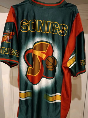 Seattle SuperSonics vintage training jersey used 90s