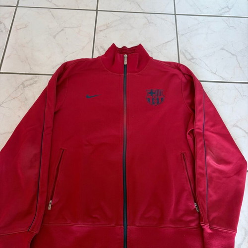 Match Day FC Barcelona jacket used, authentic collectible