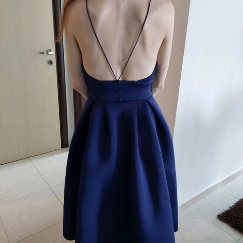 ASOS Deluxe dress used, dark blue, size S