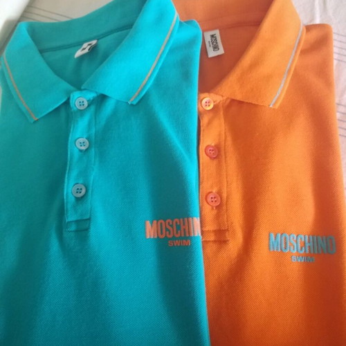 Moschino unisex polo shirts like new