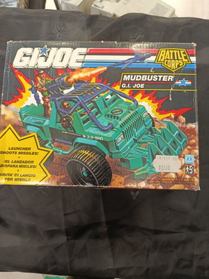 G.I. Joe Battle Corps Mudbuster άδειο κουτί από το 1993