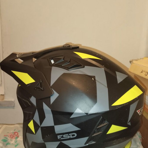 Faseed X1 Trail open face motorcycle helmet used