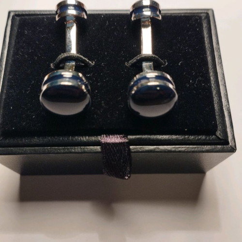 Gutteridge blue cufflinks new with box