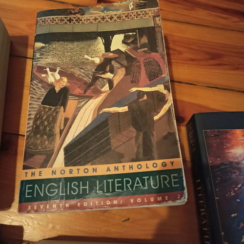The Norton Anthology of English Literature used book set