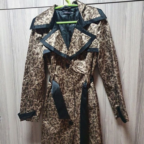 Raxevski coat used, brown, size M
