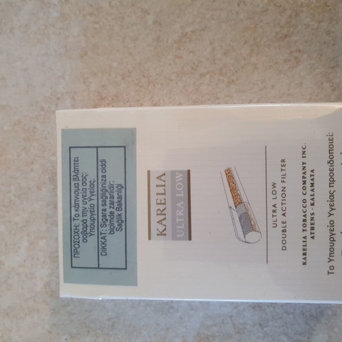 Karelia Ultra Low 20 Pack New Collectible Cigarettes