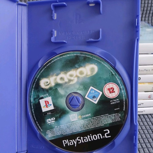 Eragon PS2 game used, no manual, some scratches