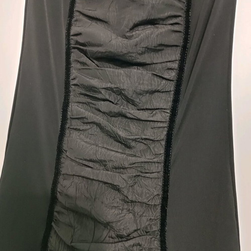 Benissimo black strapless evening dress like new, size S