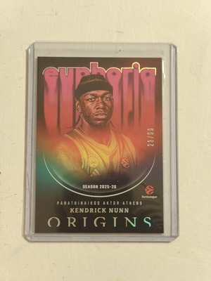 Euphoria Kendrick Nunn collectible card new, 23/99