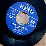  Lp 45 rpm James Brown signed sealed and delivered & waiting in vain King records