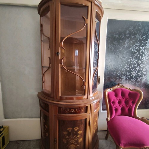 Vintage living room showcase like new