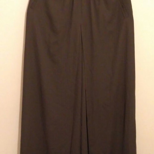 Zara palazzo skirt used, size M, dark gray