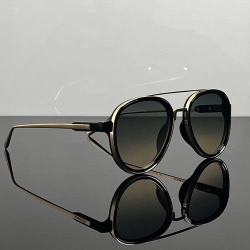 BorMain August sunglasses new, black and gold, UV400 protection