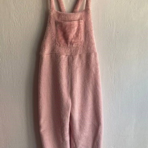 Kids fleece overall SHEIN 6–7 years pink like new, warm and soft