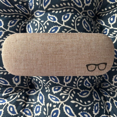 Techsuit Hard Glasses Case Beige New