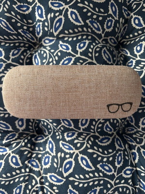 Techsuit Hard Glasses Case Beige New